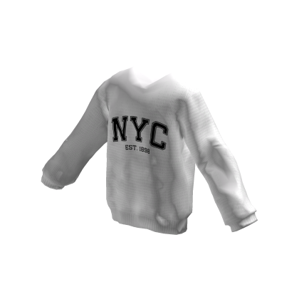 New York Sweater White