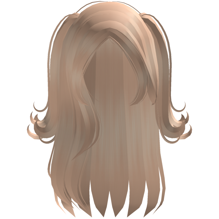 ۶ৎ | half up pigtails flipped blonde hair