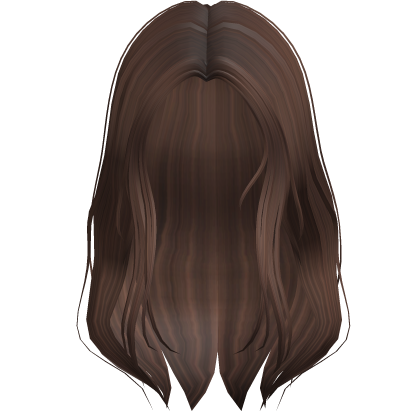 Wavy Popstar Hair in Brown Roblox item