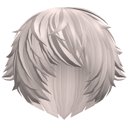 messy ashy vampire emo anime hair w tufts