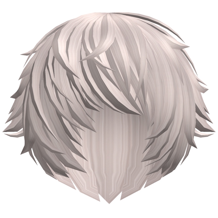 messy ashy vampire emo anime hair w tufts