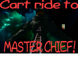 Cart Ride Into Master Chief!