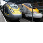 Euro star train fans!