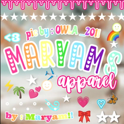 Maryam's Apparel~ Roblox group icon