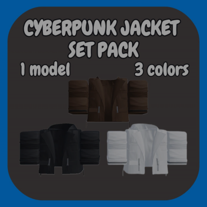 [R6] Cyberpunk jacket set
