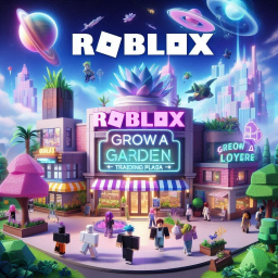 Grow a Garden Trading plaza!
