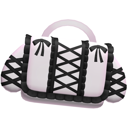  ♡ : my melody purse black & pink