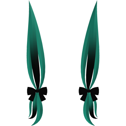 🕸️๋. ⭑ Mourning Gothic Extensions || Teal