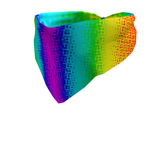 Rainbow Pixels Bandana