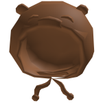 [FREE UGC ] Cute Capybara Hood With Tiny Ears