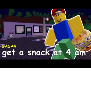 get a snack at 4 am cashiers shop