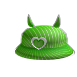 Green Heart Bucket Hat