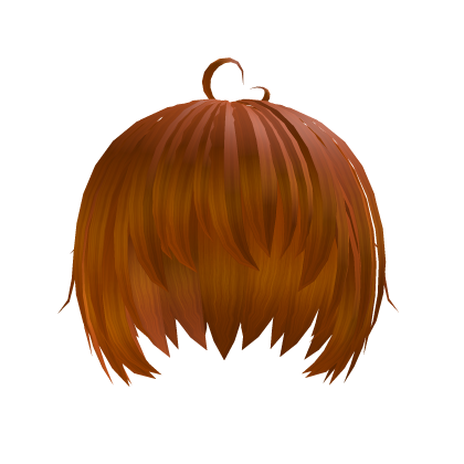 ginger cute kawaii messy anime boy hair Roblox item
