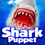 Shark puppet fans and clothing