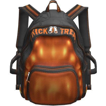 Halloween Street Black Backpack