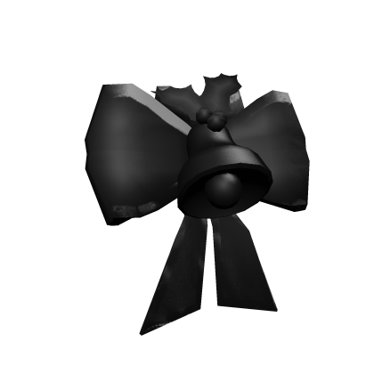 Christmas Hair Bows (Black) Roblox item