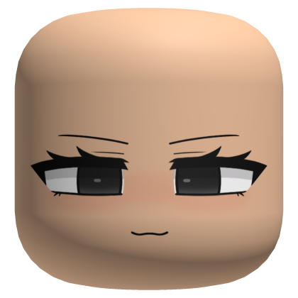 Cute Chibi Smug Face - Light Roblox item