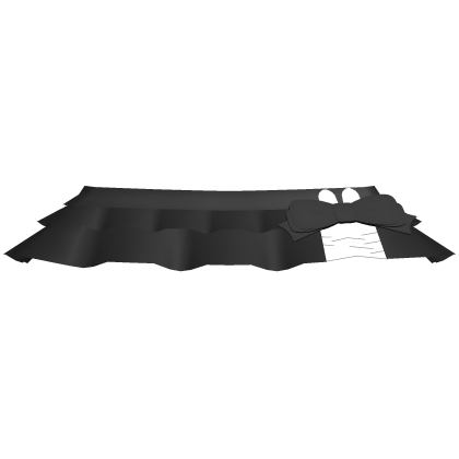 ♡ black cute laced bunny skirt thumbnail