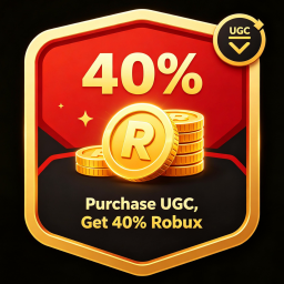 Buy the UGC to get 40% Robux