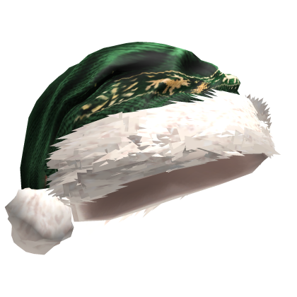 Cozy Christmas Natal Santa Hat (Green)