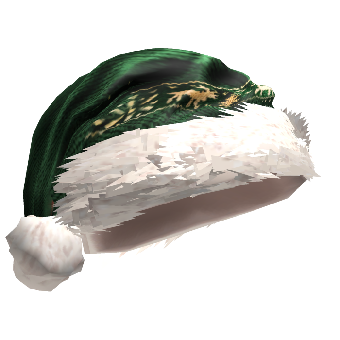 Cozy Christmas Natal Santa Hat (Green)