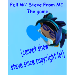 fall with steve from minecraft