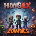Humans Battling Zombies 