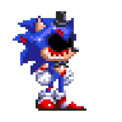 Pixel Withered Sonic Roblox decal