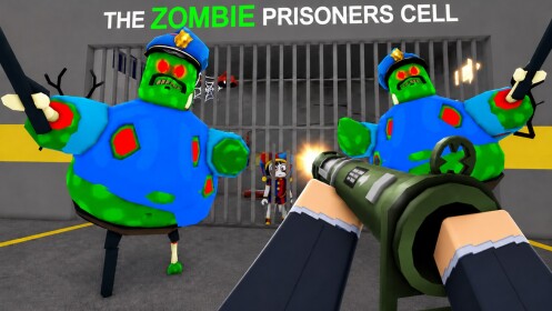 ZOMBIE POLICE PRISON RUN! (Obby)