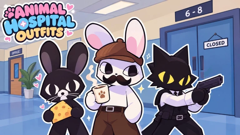 [👑Free VIP] Animal Hospital Outfits Ideas