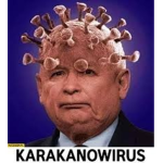 koronawirus kaczyski xD