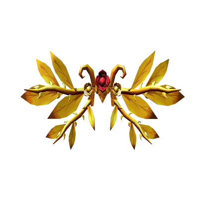 Golden Wild Garden Wings | Roblox Item - Rolimon's
