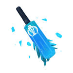 ICC Cricket Bat - Frozen Edition