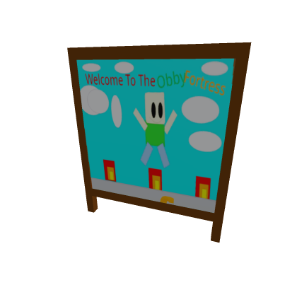 Obby Fortress Billboard