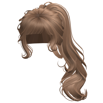 ♡ Girly Honey Blonde Side Ponytail  Roblox item