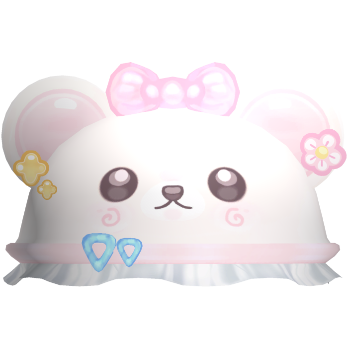 Cute Kawaii Bear Hat (White)