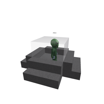 Alien in a spaceship