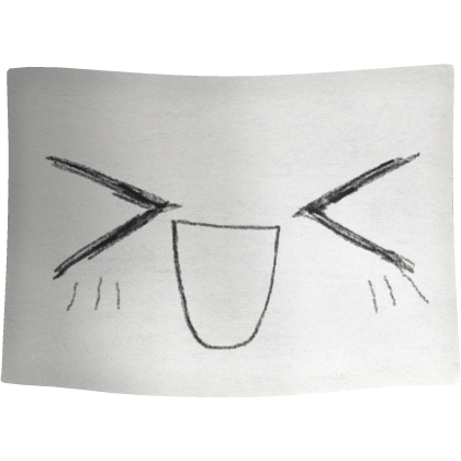 happy anime face drawing