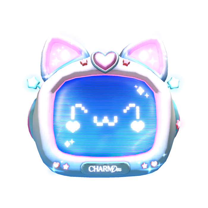 ✨ Glowing Frutiger Aero Computer Mask (Emissive)
