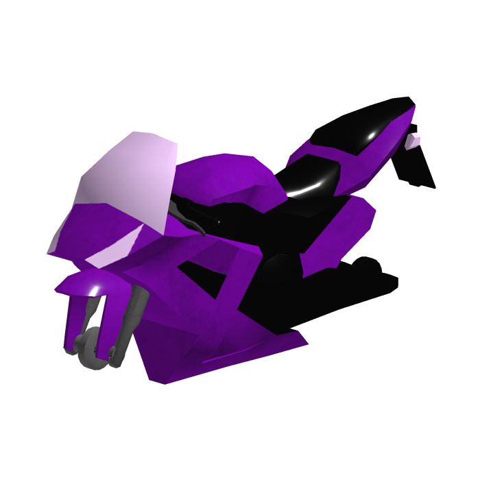 Purple Motorcycle Body