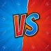 azul vs rojo icon