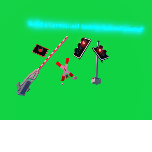 Build a German and Austrian Railroad Crossing! 