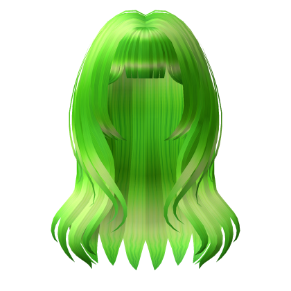 Stylish Green Voluminous Hair thumbnail