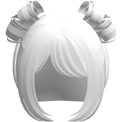 white sweetie shoujo girl space buns