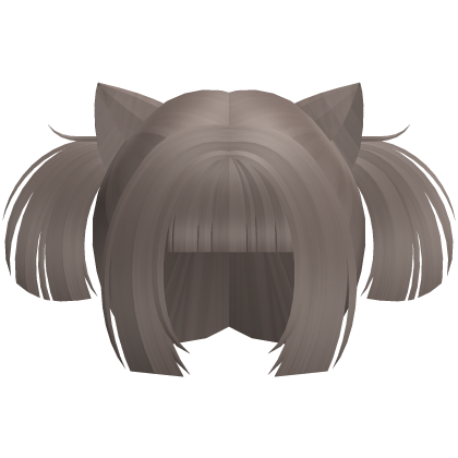 ash cutie neko anime mini pigtails