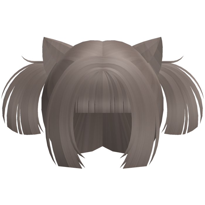 ash cutie neko anime mini pigtails
