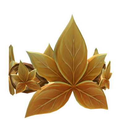 Golden Flower Crown Roblox item
