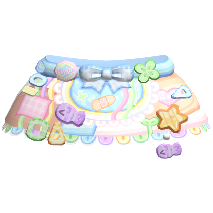 Cute Kawaii Decora Kitty Skirt 3.0 Roblox item