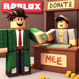 Donate Robux Game!