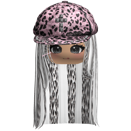 Cheetah White Swag 2016 Straight Long Hair